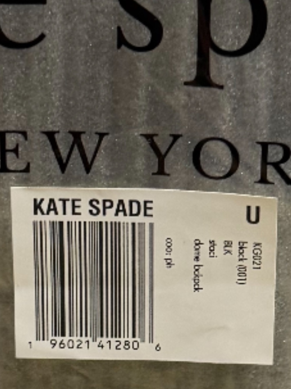 kate spade black Staci Dome backpack - Picture 2 of 3